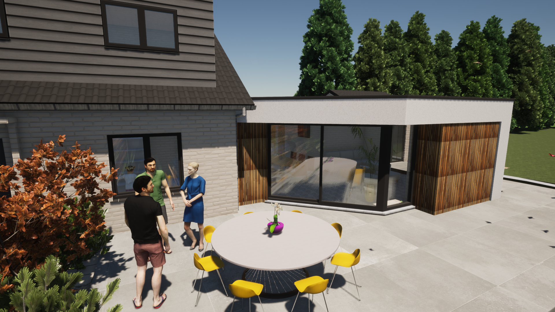 Perspective arrière 1